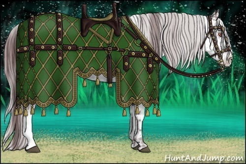 Horse Color:White Spotted Chocolate Silver Black Chinchilla Ice  and Chocolate Brown Chinchilla Ice Sabino 