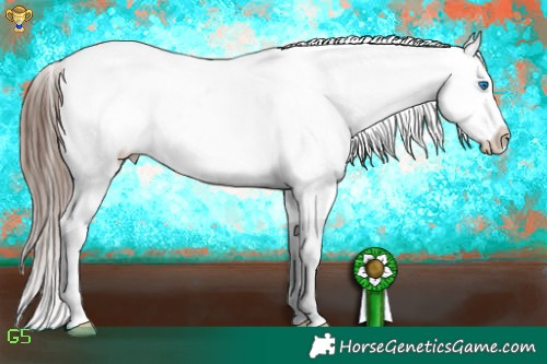 Horse Color:Brown Ice Splash Snowflake Varnish