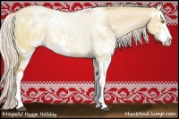 Horse Color:Silver Brown Pearl Dun Sabino 