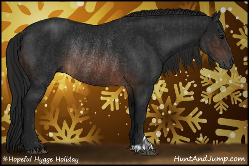 Horse Color:Brown Rabicano  and Gray Brown Rabicano 