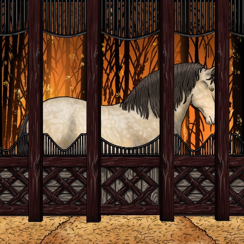 Horse Color:Sable Cream Champagne Ice Sabino 