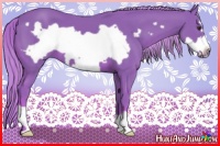Horse Color:Watercolor Chestnut Frame