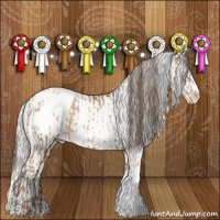 Horse Color:Black Pearl Blanket and Silver Sable Champagne Pearl Near Leopard