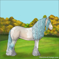 Horse Color:Watercolor Bay Dun Splash Tobiano
