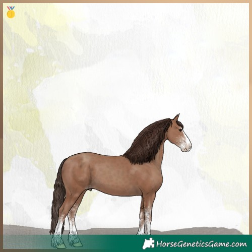 Horse Color:White Spotted Classic Champagne Splash 