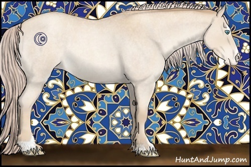 Horse Color:Gold Cream Champagne Roan Sabino Appaloosa 