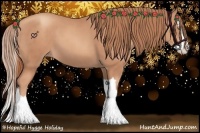 Horse Color:Gold Champagne Splash