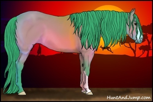 Horse Color:Watercolor Brown