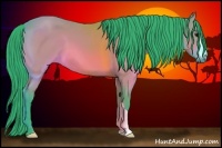 Horse Color:Watercolor Brown 