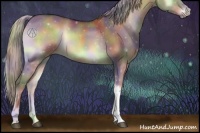 Horse Color:Nacre Silver Brown Onyx 