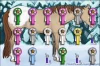 Horse Color:Classic Champagne Dun Sabino Varnish 