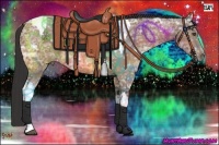 Horse Color:Buckskin Ice Tobiano 