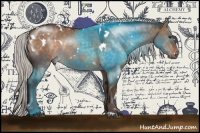 Horse Color:White Spotted Silver Brown Dun