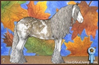 Horse Color:Chocolate Palomino Mushroom Sabino Splash 