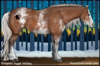 Horse Color:White Spotted Silver Brown Splash