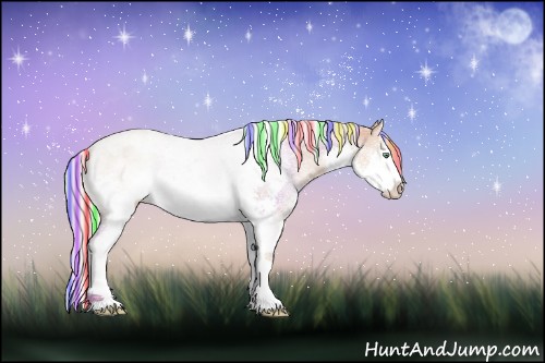 Horse Color:Painted White Spotted Silver Sable Champagne Ice Splash