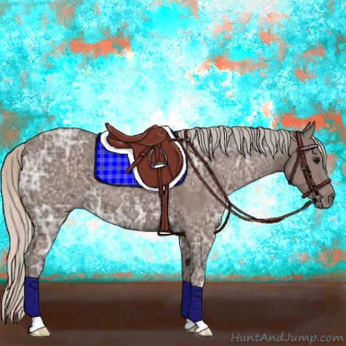 Horse Color:Silver Black Ice 