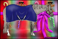 Horse Color:Silver Grullo Roan Sabino Rabicano 