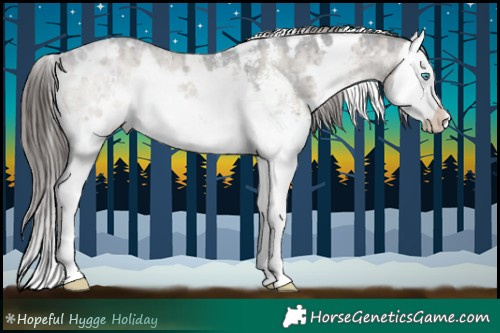 Horse Color:White Spotted Brown Dun Sabino Splash Varnish Brindle 