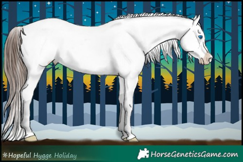 Horse Color:White Spotted Brown Dun Sabino Splash Appaloosa Brindle 