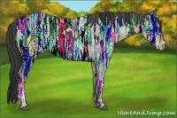 Horse Color:Plaid  Bay Ice 