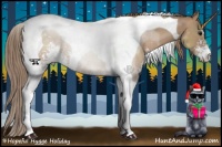 Horse Color:Black Pearl Sabino Tobiano 