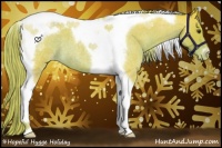 Horse Color:Watercolor Liver Red Roan Tobiano Appaloosa