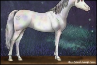 Horse Color:Nacre Silver Sable Champagne Chinchilla Ice Dun 