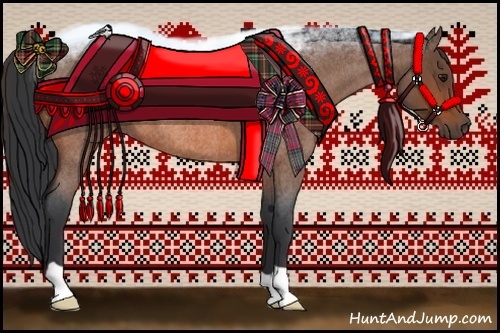 Horse Color:Bay Roan Rabicano