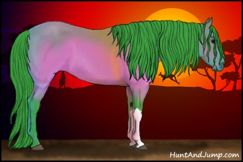 Horse Color:Watercolor Brown 