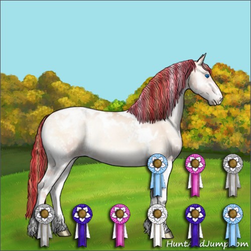 Horse Color:Painted White Spotted Chocolate Classic Champagne Pearl Onyx Splash Tobiano Varnish 