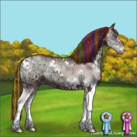 Horse Color:Painted White Spotted Chocolate Classic Champagne Ice Onyx Sabino Splash 