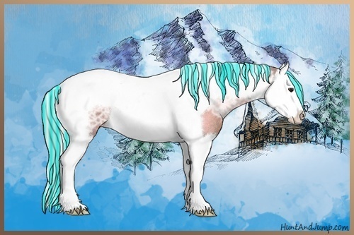 Horse Color:Painted Silver Brown Ice Dun Splash Tobiano Rabicano 