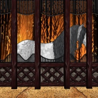 Horse Color:Brown Chinchilla Ice Dun Tobiano 