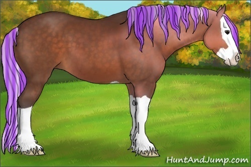 Horse Color:Painted Silver Brown Splash 