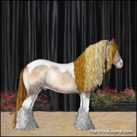 Horse Color:Painted Red Onyx Tobiano