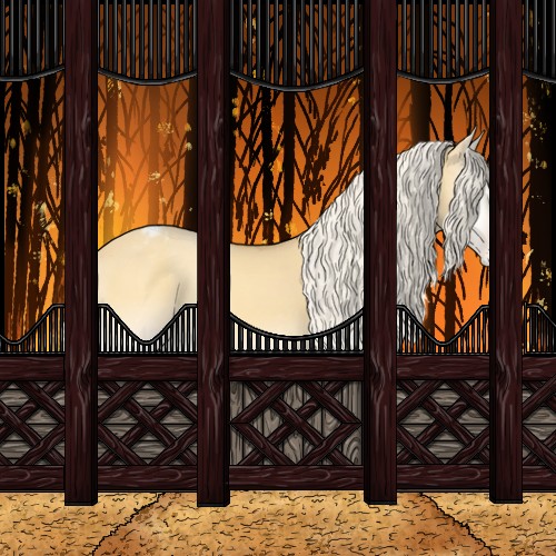 Horse Color:Silver Buckskin Onyx Sabino Appaloosa 