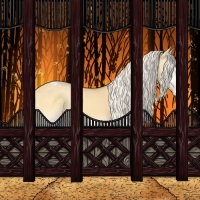 Horse Color:Silver Buckskin Onyx Sabino Appaloosa 