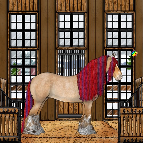 Horse Color:Painted Buckskin Roan Sabino Rabicano 