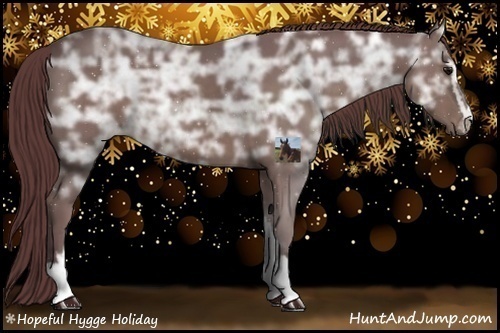 Horse Color:Chocolate Smoky Black Ice Sabino