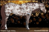Horse Color:Chocolate Smoky Black Ice Sabino 