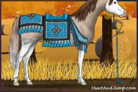 Horse Color:Red Dun Roan Splash