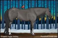 Horse Color:Grullo Brindle