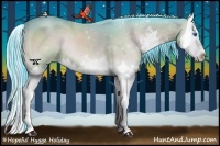 Horse Color:Watercolor Bay Onyx Sabino Splash 