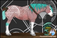 Horse Color:Watercolor Bay Splash 