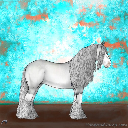 Horse Color:Silver Bay Chinchilla Dun Splash