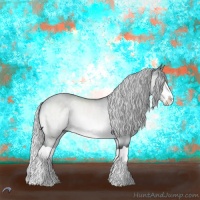 Horse Color:Silver Bay Chinchilla Dun Splash 