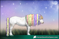 Horse Color:Painted White Spotted Silver Grullo Ice Pearl Splash Tobiano Frame