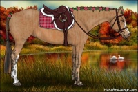 Horse Color:Bay  and Chestnut 