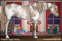 Horse Color:White Spotted Liver Chestnut Pearl Snowflake Varnish
